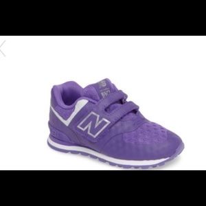 Girls purple new balance